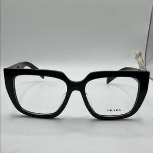 Prada Women's Black Square Glasses PRA03
